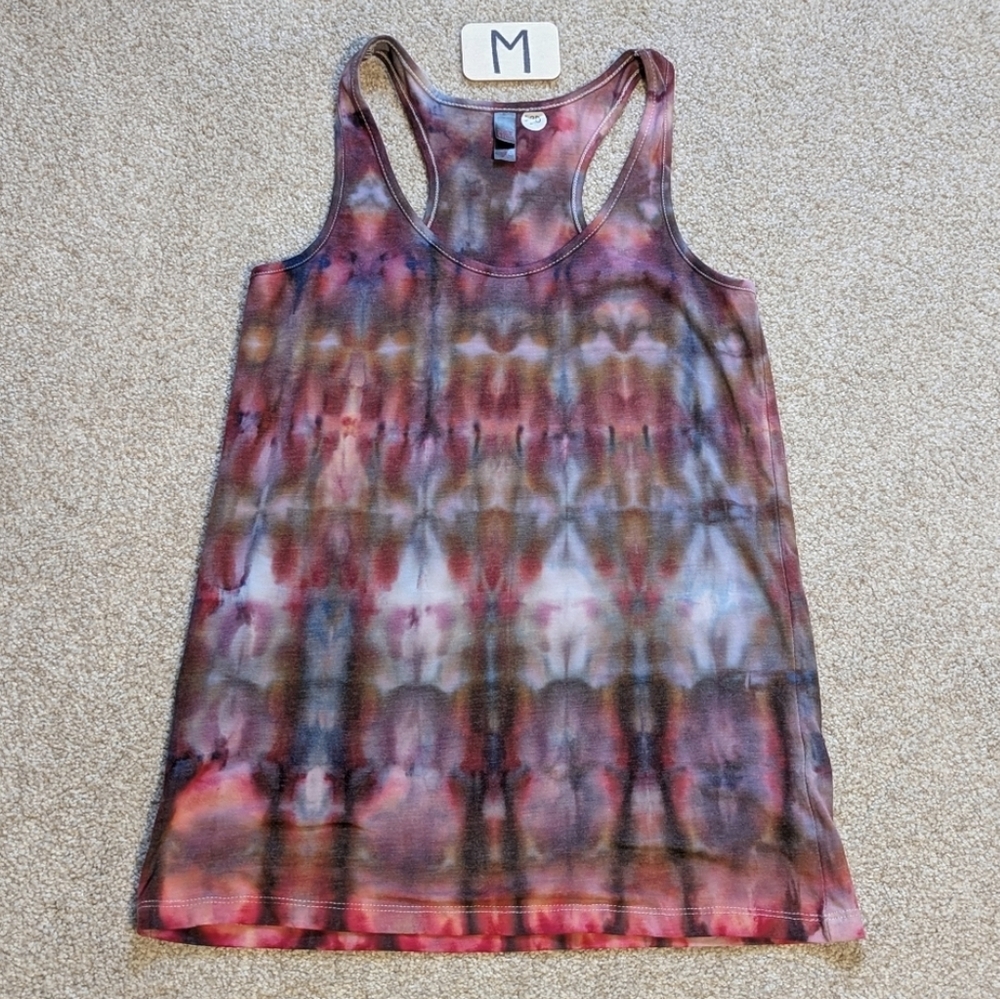 New Tiedye Racerback Tank Top - Picture 3 of 3